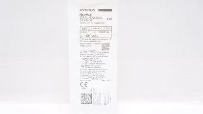 Avanos NM-S6NC NeoMed Oral/Enteral Syringe 6ml w/ENFit Connector